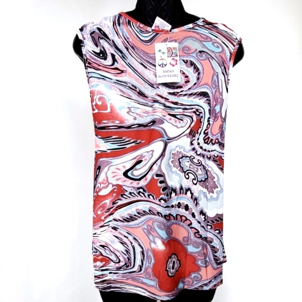 NEW Swing-Fit Tank Top Blouse NWT - Picture 2 of 3